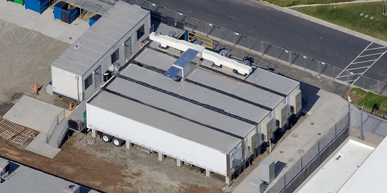 temporary kitchen for Correctional Facilities