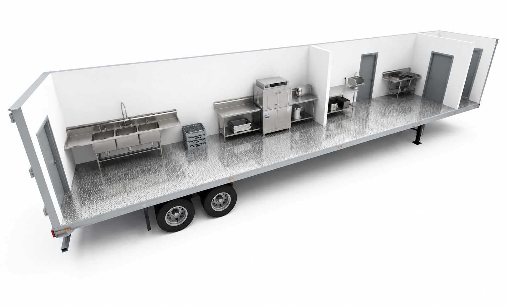 Dishwashing & Prep Unit