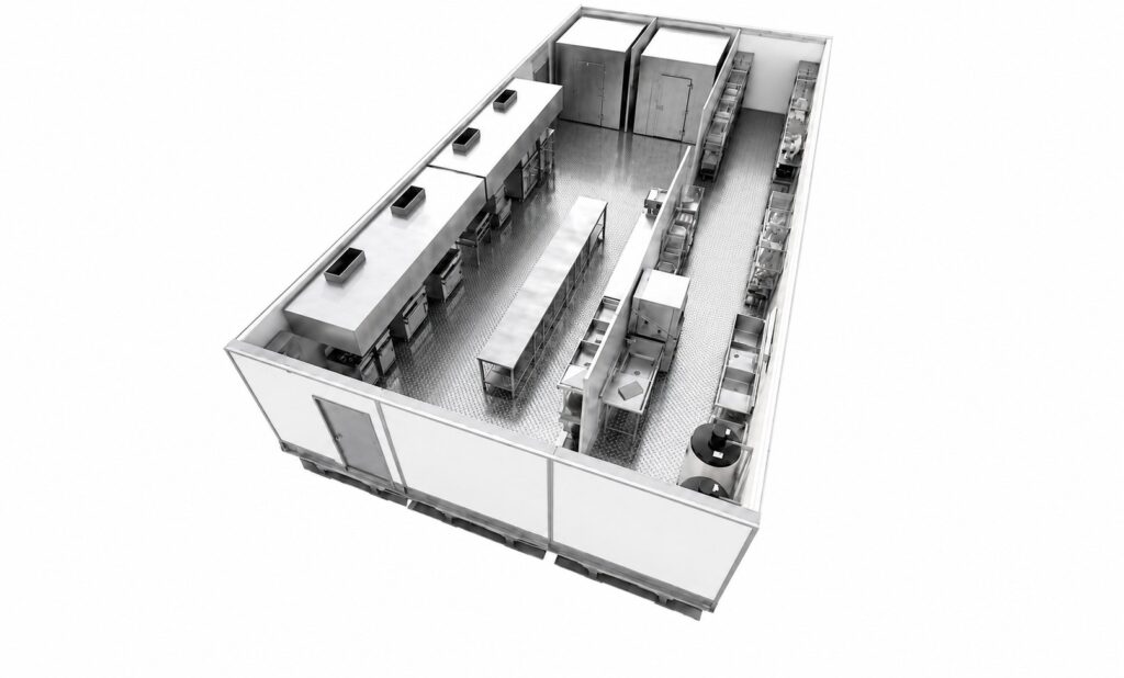 3 Wide Kitchen Facility