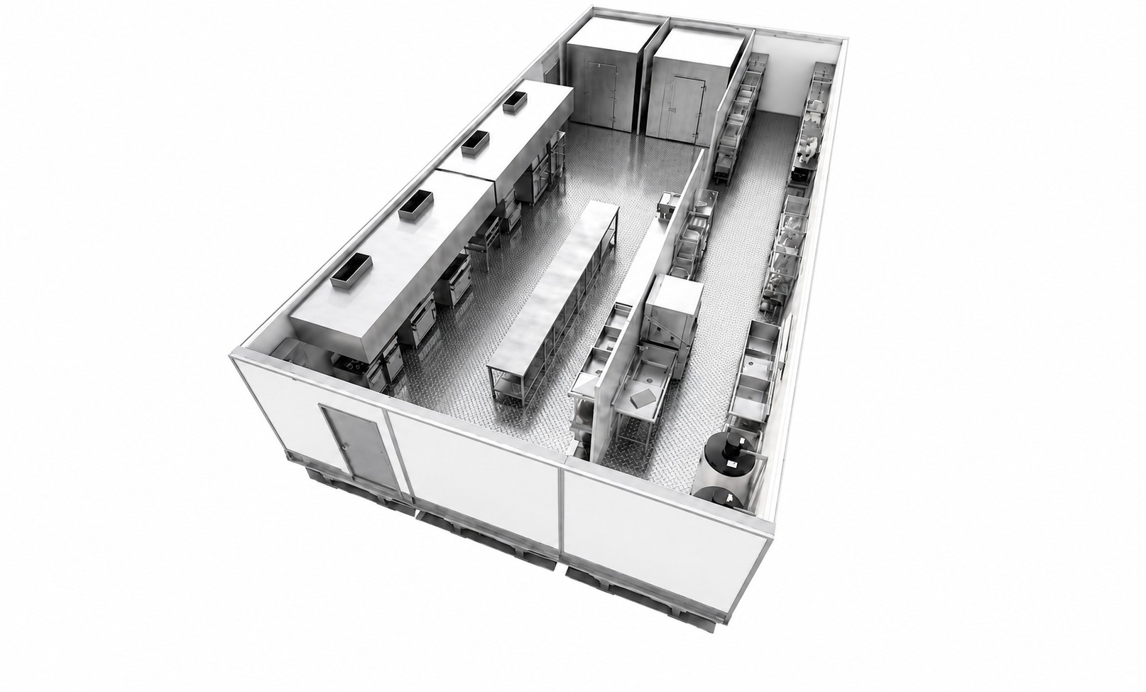 3 Wide Kitchen Facility