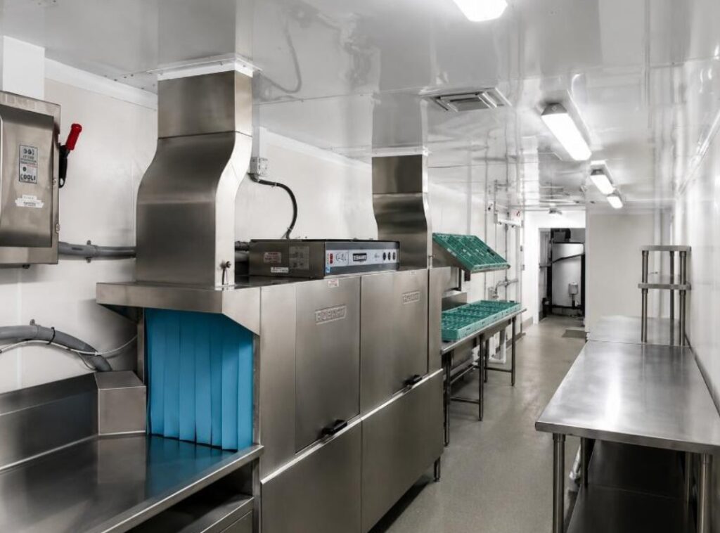 Dishwashing & Prep Unit